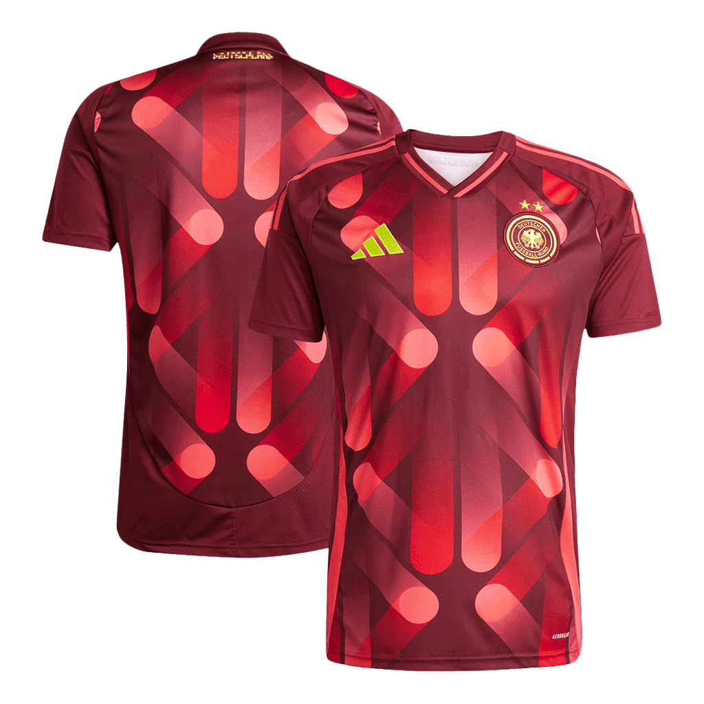 Maillot de football extérieur Allemagne 2025 Rouge - Euro féminin
