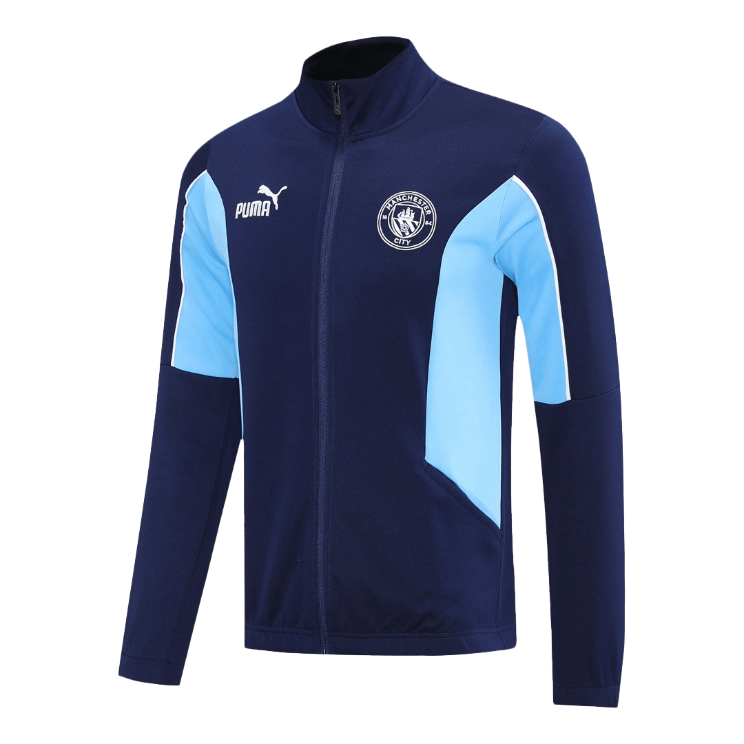 Soccer Kits 25/26 Manchester City Training Jacket Kit(Jacket+Pants) Navy