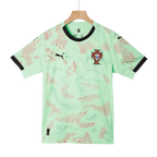 Maillot de football extérieur Portugal 2025 Vert - Championnat d'Europe féminin