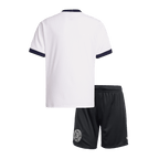 Camiseta de fútbol infantil del 125.º aniversario de Alemania (camiseta y pantalón corto) 2025, color blanco