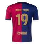 Camiseta de fútbol LAMINE YAMAL #19 del Barcelona 2024/25 - UCL
