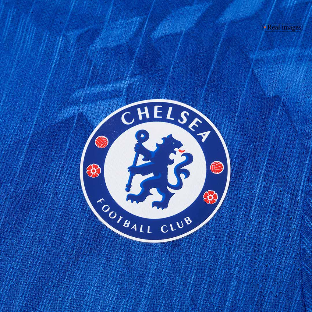 Soccer Kits Authentic WORLD CHAMPIONS #25 Chelsea Home Soccer Jersey 2025/26 Blue - with chest badge