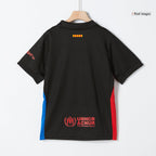 Maillots de football personnalisés pour enfants Barcelone Extérieur 2024/25