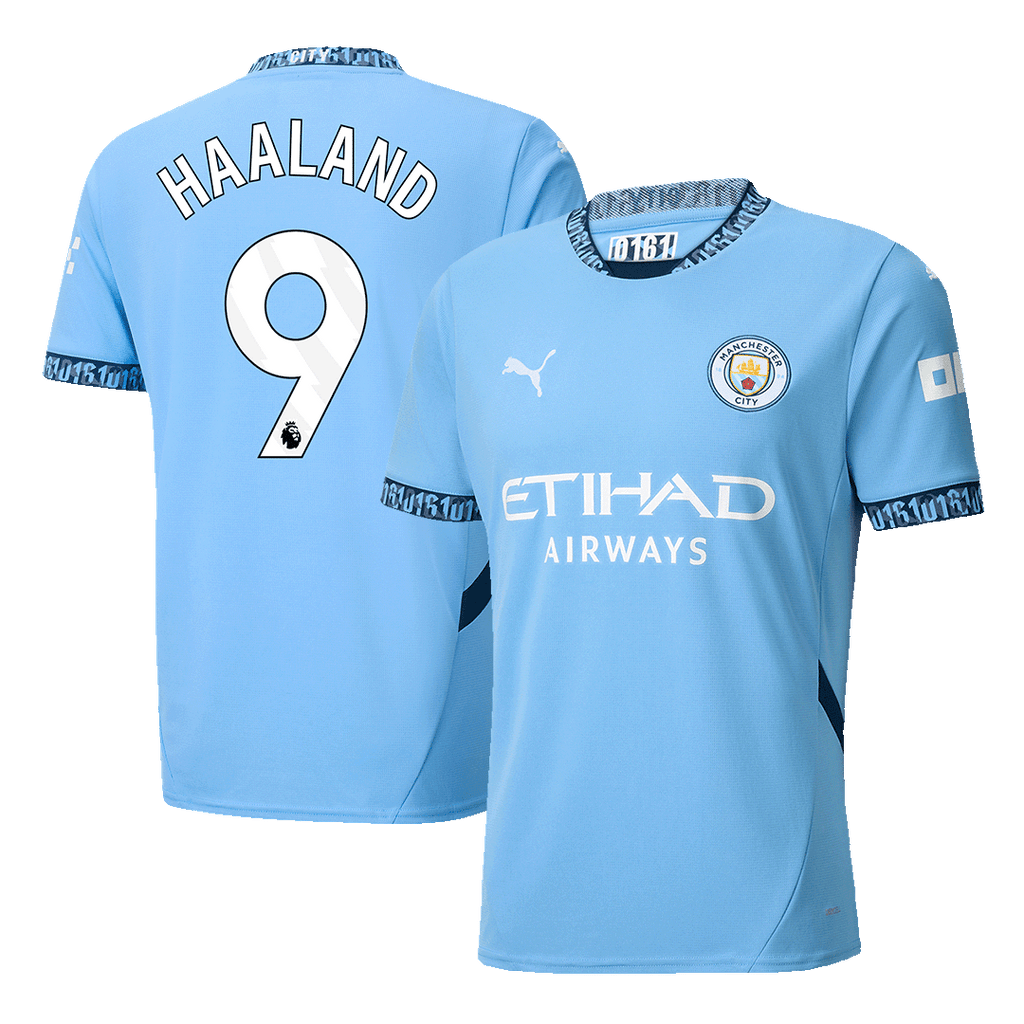 Maillot de football HAALAND #9 Manchester City Domicile 2024/25