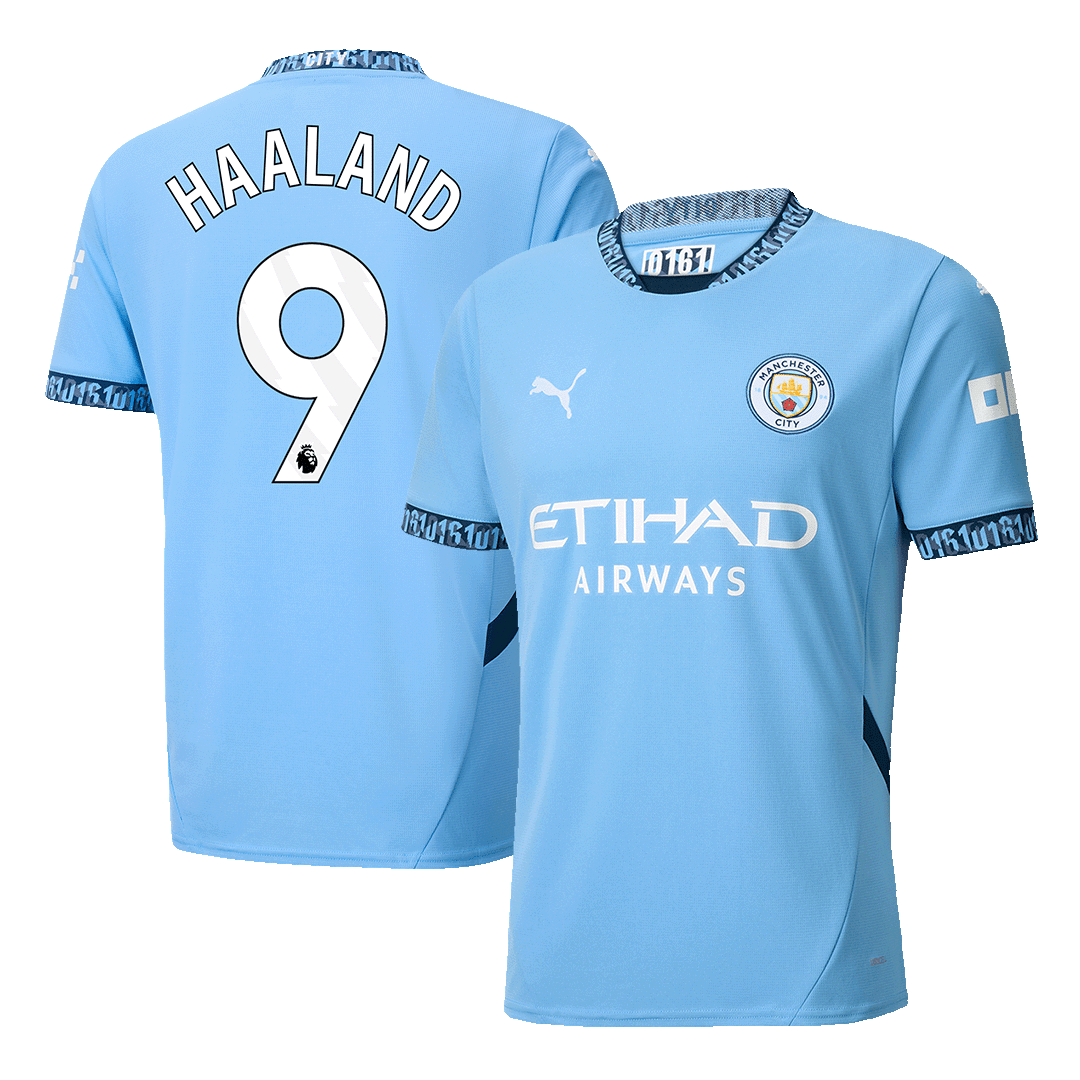 Maillot de football HAALAND #9 Manchester City Domicile 2024/25