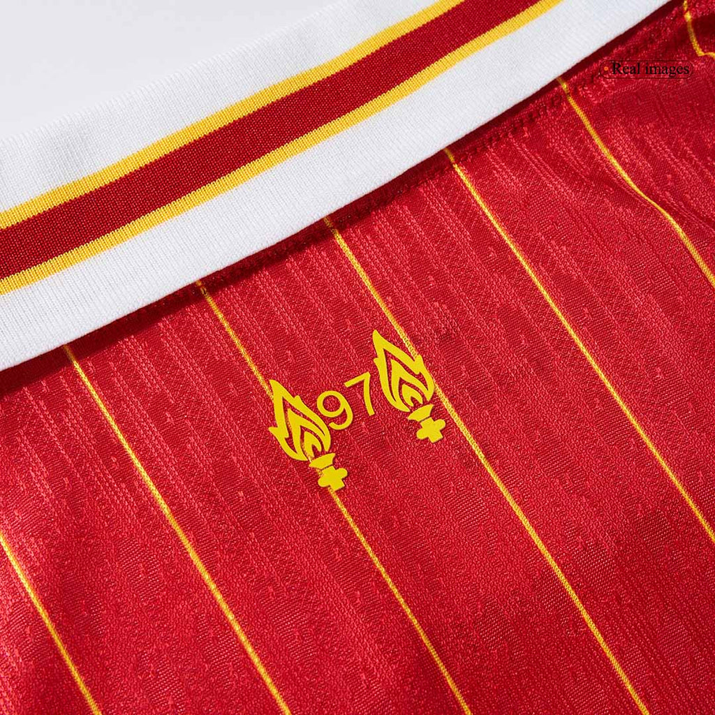 Soccer Kits Authentic  DIOGO J. #20 Liverpool Home Soccer Jersey 2024/25 Red - UCL