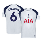 Soccer Kits Authentic DRAGUSIN #6 Tottenham Hotspur Home Soccer Jersey 2025/26 White