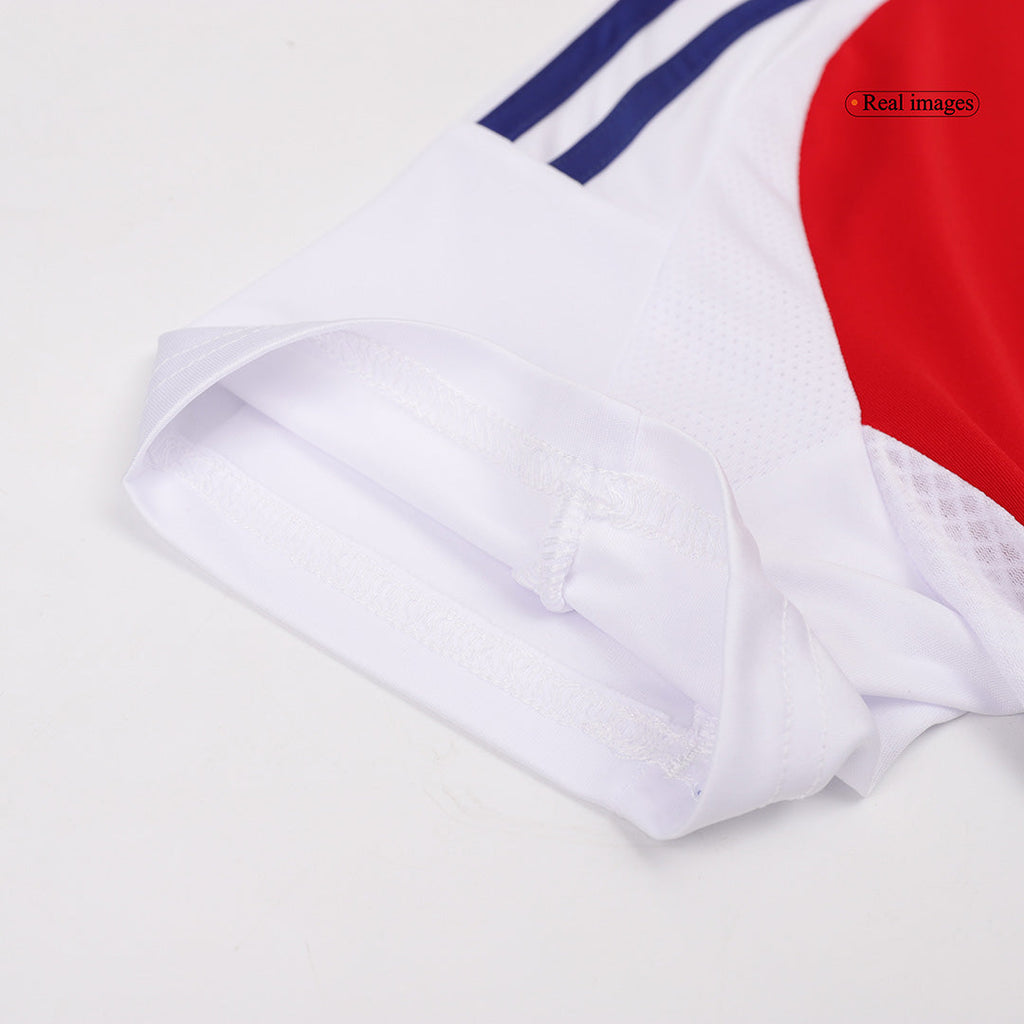 Kits de fútbol RICE #41 Arsenal Home Soccer Jersey 2024/25 Rojo