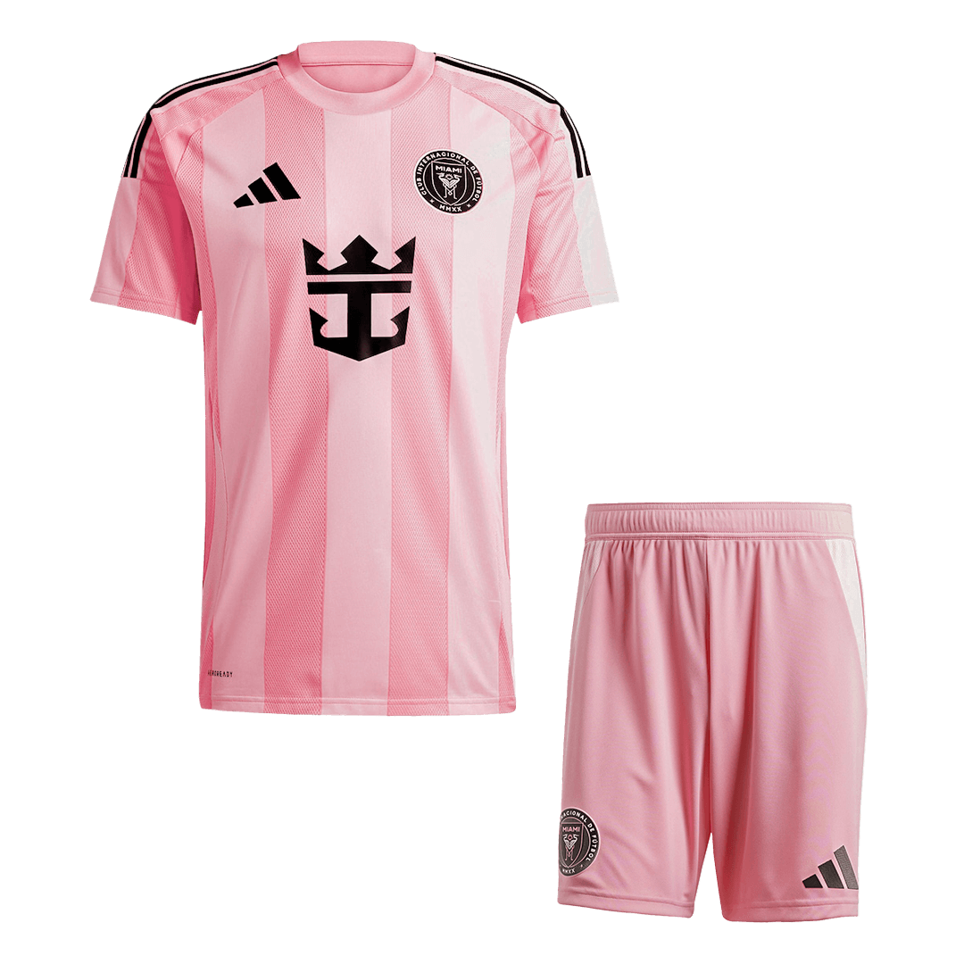 Maillot de football Inter Miami Domicile (Maillot + Short) 2025 Rose