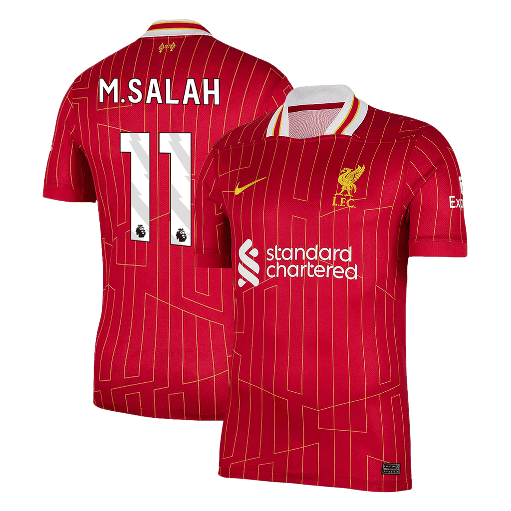 Maillot de football domicile Liverpool M.SALAH #11 2024/25