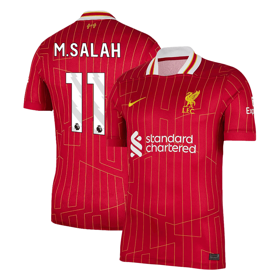 Maillot de football domicile Liverpool M.SALAH #11 2024/25