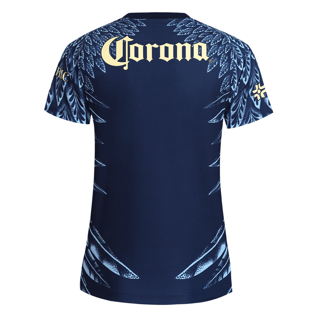Camiseta de fútbol visitante del Club América para mujer 2025/26 Azul marino