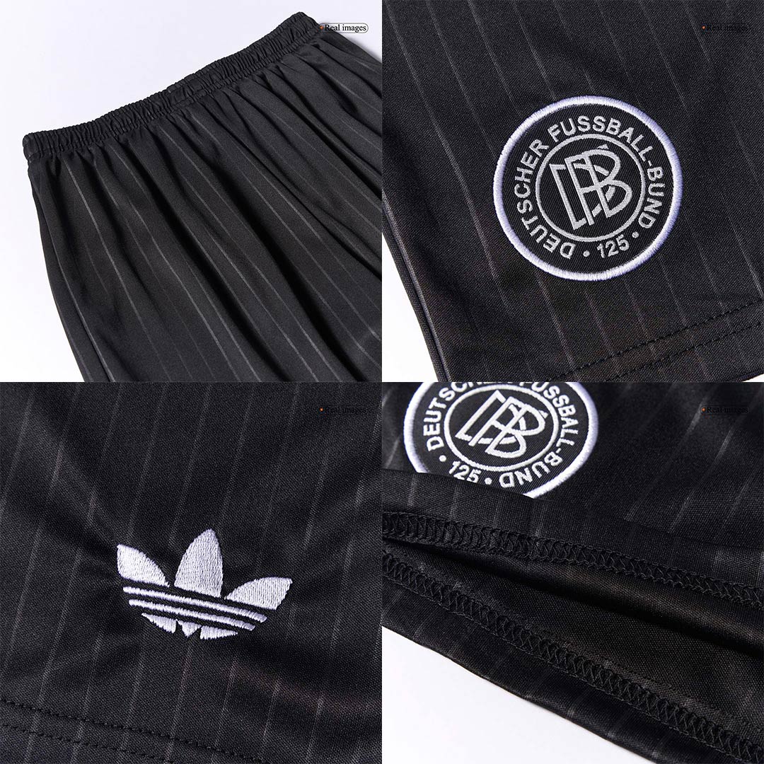 Camiseta de fútbol infantil del 125.º aniversario de Alemania (camiseta y pantalón corto) 2025, color blanco