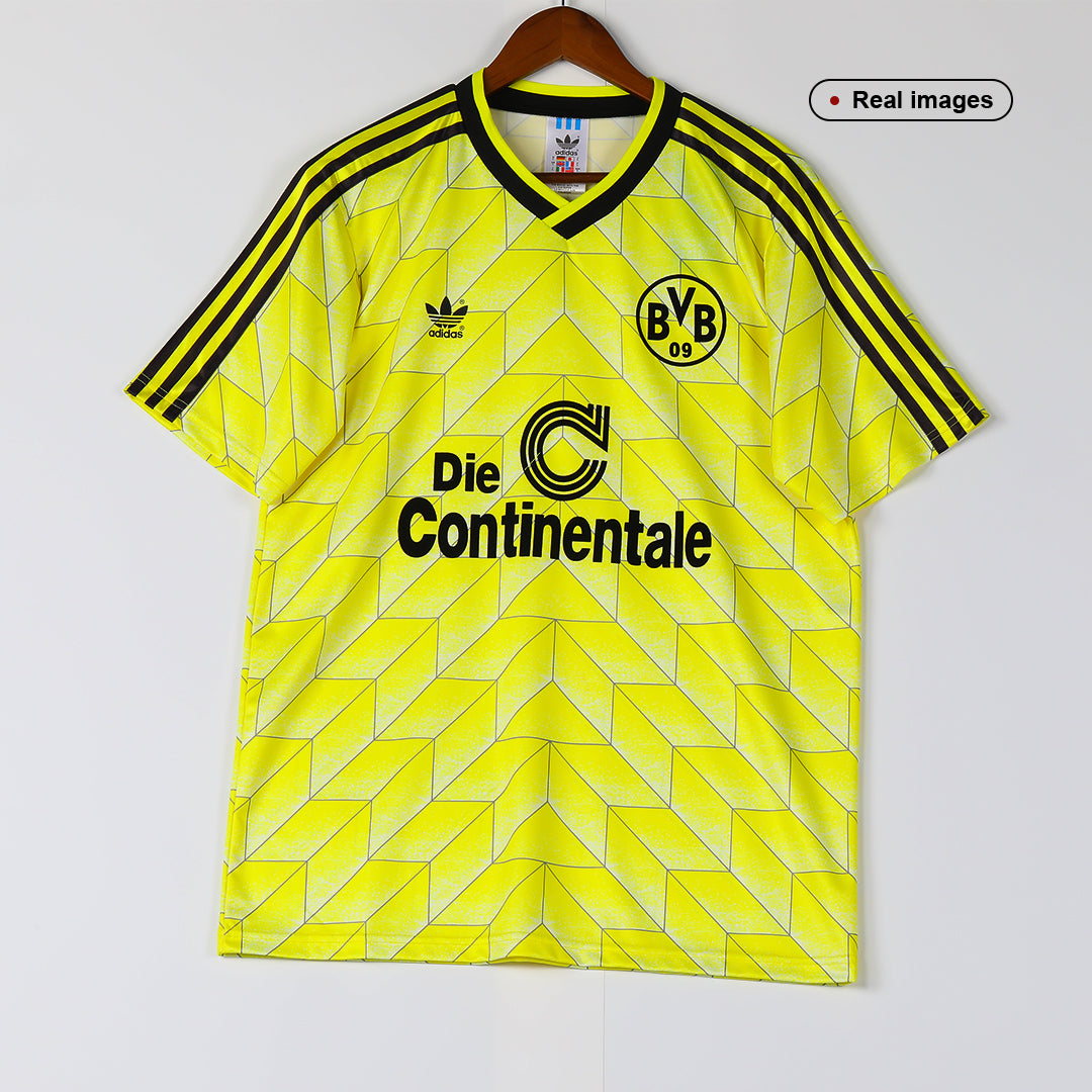 Camiseta de fútbol retro del Borussia Dortmund de 1988