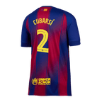 Soccer Kits CUBARSÍ #2 Barcelona Home Soccer Jersey 2025/26 Red&Blue - UCL