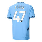 Maillot de football domicile FODEN #47 Manchester City 2024/25