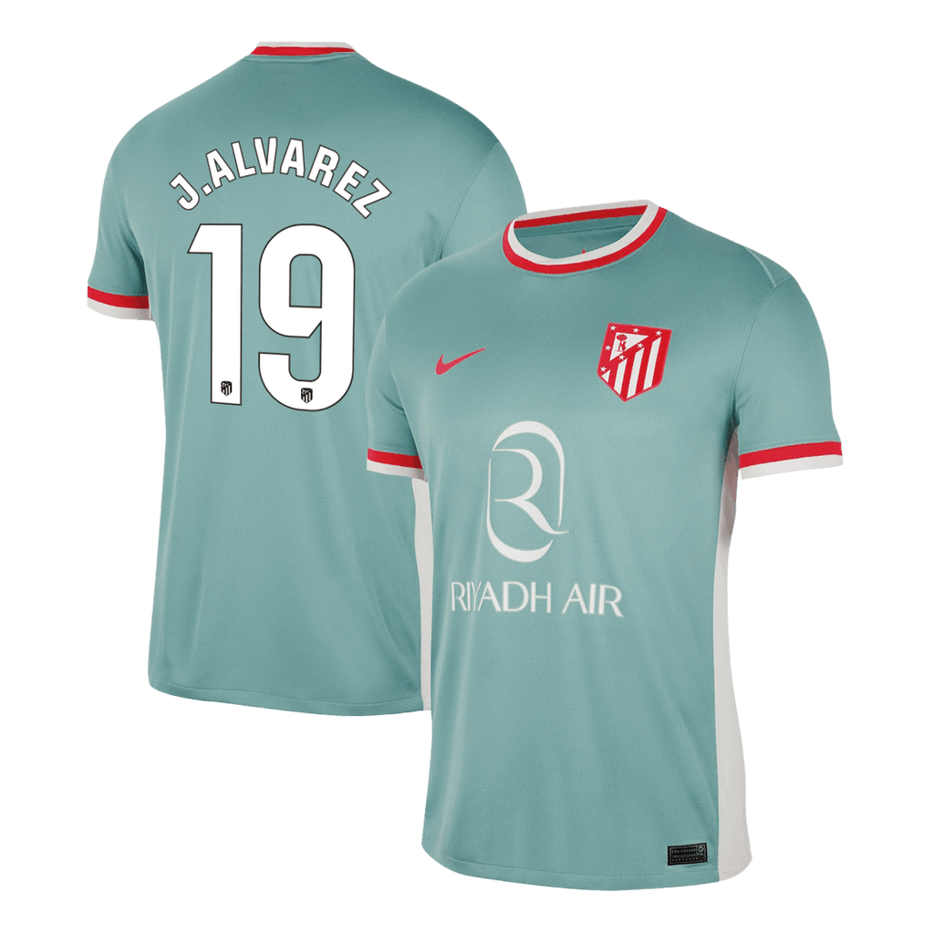 Maillot de football extérieur J.ALVAREZ #19 Atlético Madrid 2024/25