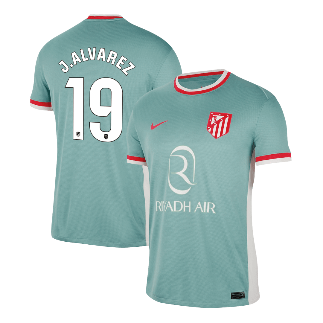 Maillot de football extérieur J.ALVAREZ #19 Atlético Madrid 2024/25