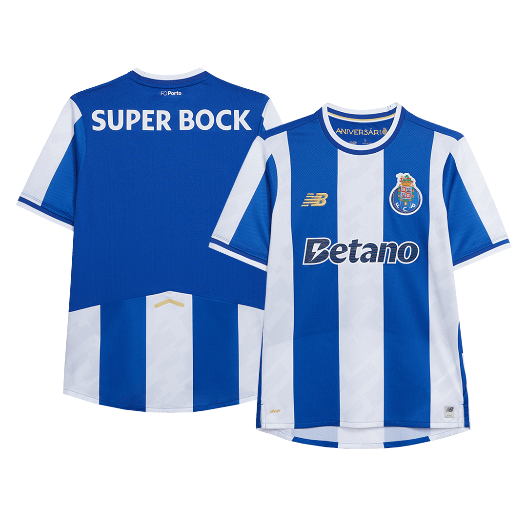 Camiseta de fútbol local del Porto 2025/26 azul y blanco