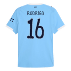 Soccer Kits Authentic RODRIGO #16 Manchester City Home Soccer Jersey 2025/26 Blue - Club World Cup