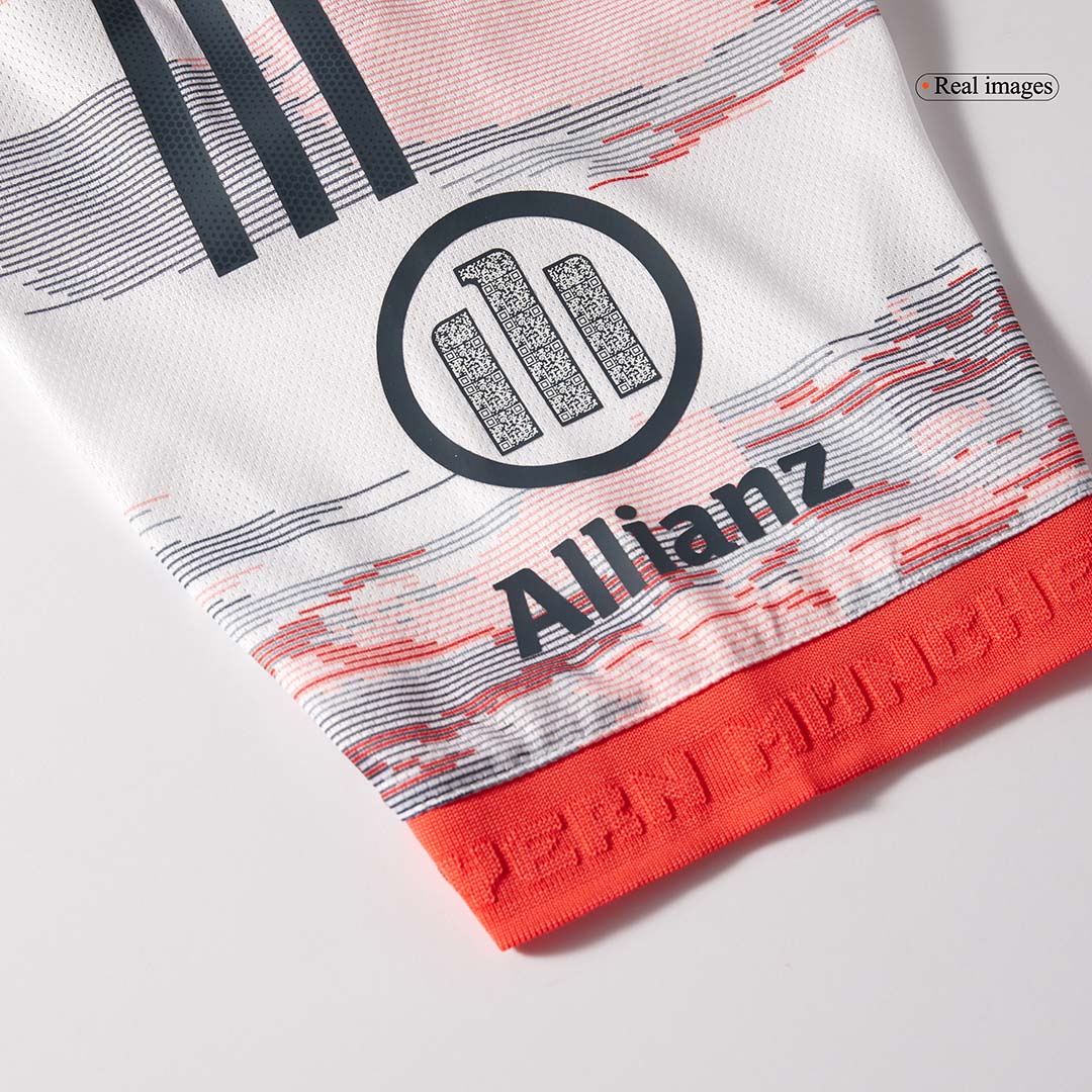 Soccer Kits Authentic MÜLLER Special #25 Bayern Munich Away Soccer Jersey 2025/26 White