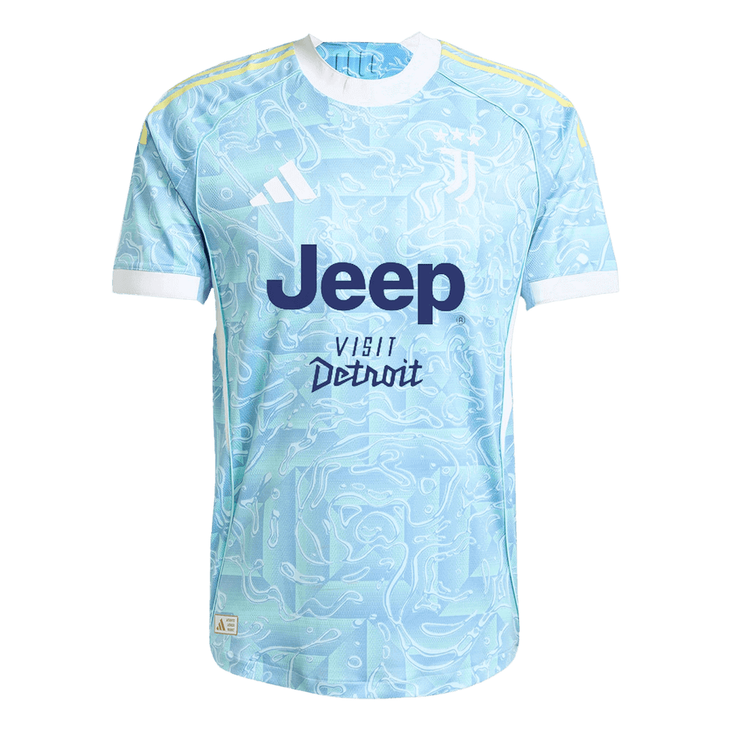 Soccer Kits Authentic Juventus Away Soccer Jersey 2025/26 Blue