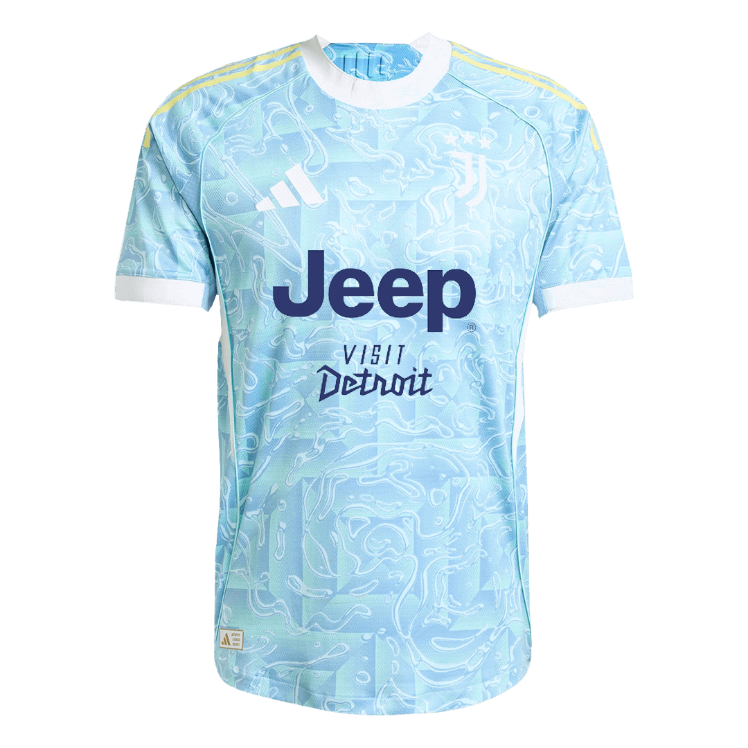 Soccer Kits Authentic Juventus Away Soccer Jersey 2025/26 Blue