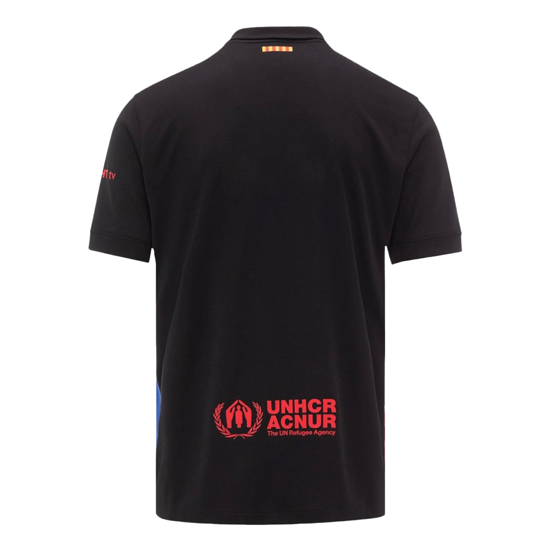 Soccer Kits Barcelona Away Soccer Jersey 2024/25 - Spotify Logo Without Text
