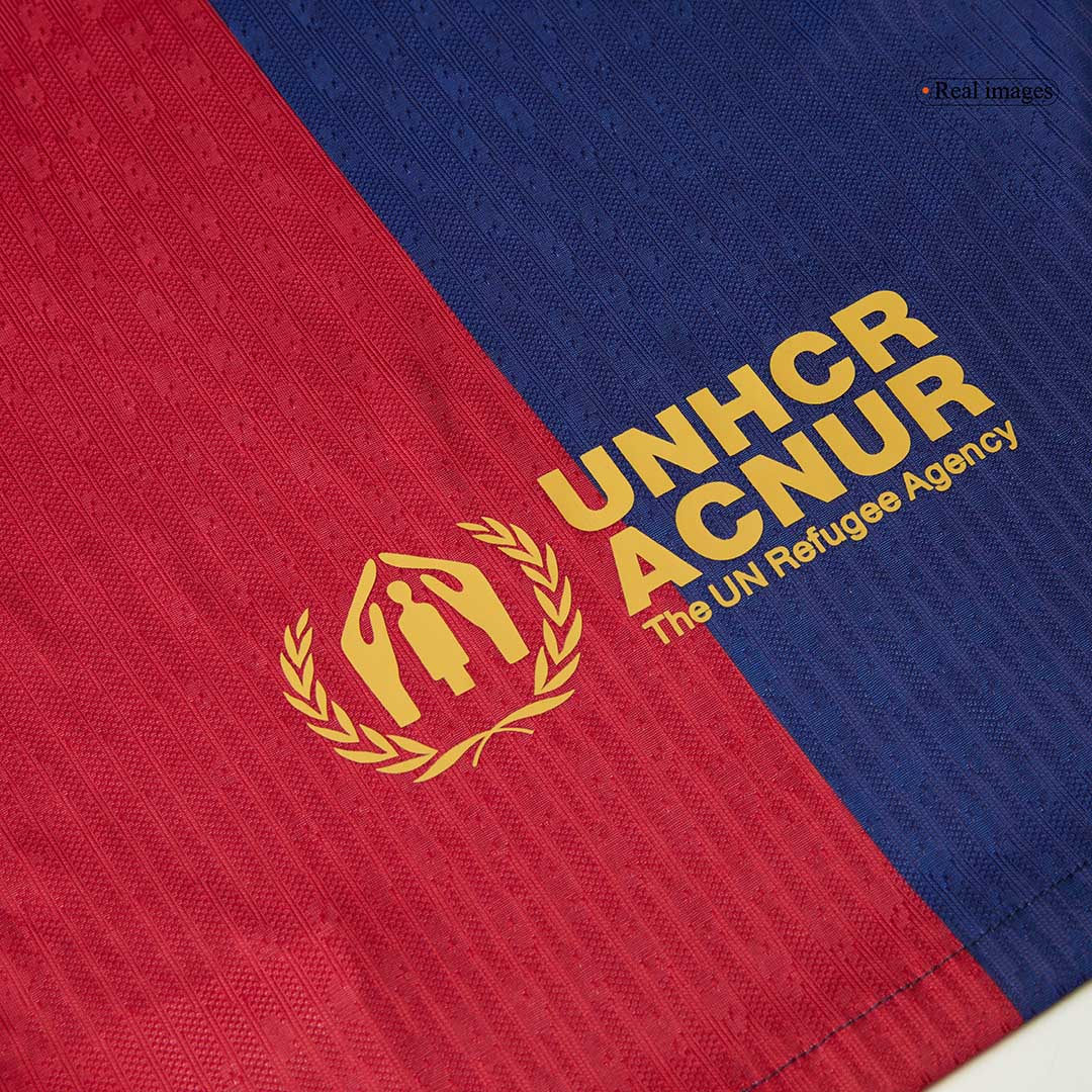 Soccer Kits Authentic Barcelona X COLDPLAY Home Soccer Jersey 2024/25