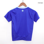 Maillot de football extérieur Argentine pour enfant (maillot, short, chaussettes) Copa America 2024