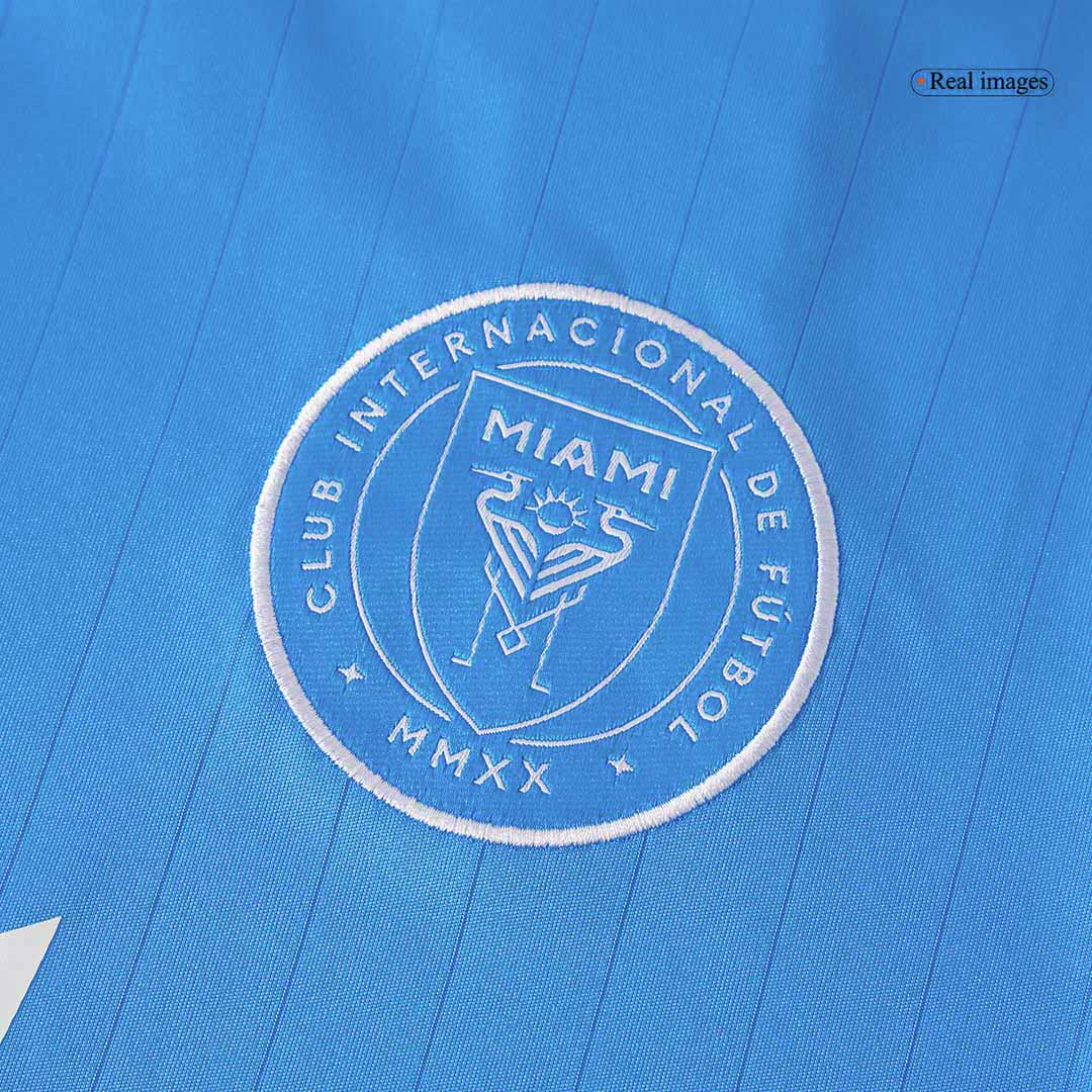 Maillot de football Inter Miami Third Extérieur (Maillot + Short) 2025 Bleu