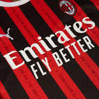 Soccer Kits AC Milan Home Long Sleeve Soccer Jersey 2024/25