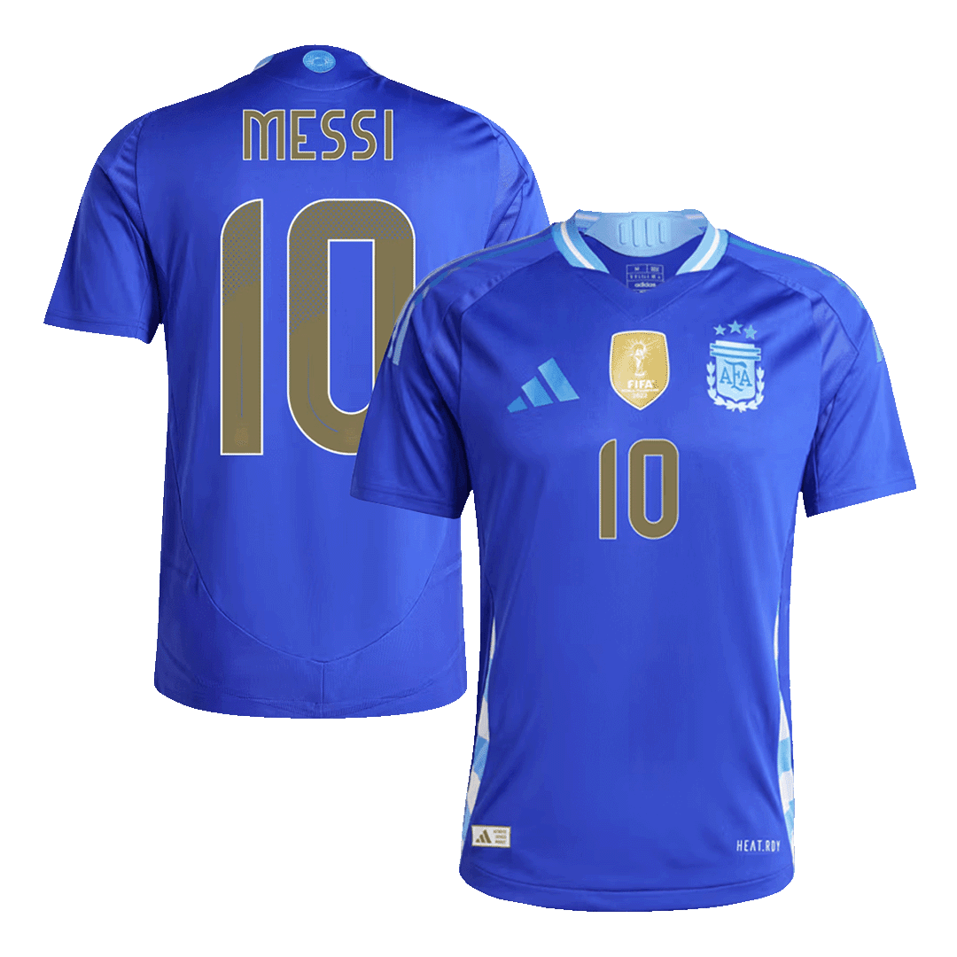 Soccer Kits Authentic MESSI #10 Argentina Away Soccer Jersey 2024