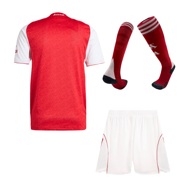 Soccer Kits Authentic Arsenal Home Soccer Jersey Kit(Jersey+Shorts+Socks) 2025/26