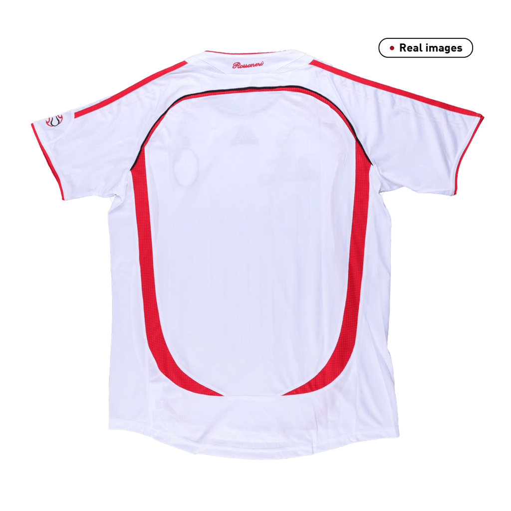 Camiseta de fútbol retro de visitante del AC Milan 2006/07 - UCL