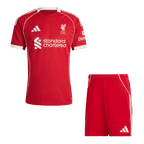 Maillot de football domicile Liverpool (maillot + short) 25/26 rouge