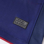 Maillot de football domicile Barcelone X Coldplay pour enfant (maillot + short) 2024/25 rouge et bleu