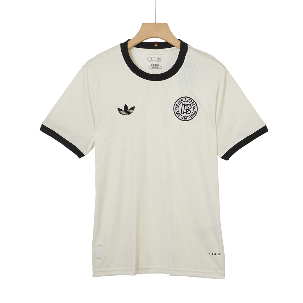 Maillot de football MUSIALA #10 Allemagne 125e anniversaire 2025 Blanc