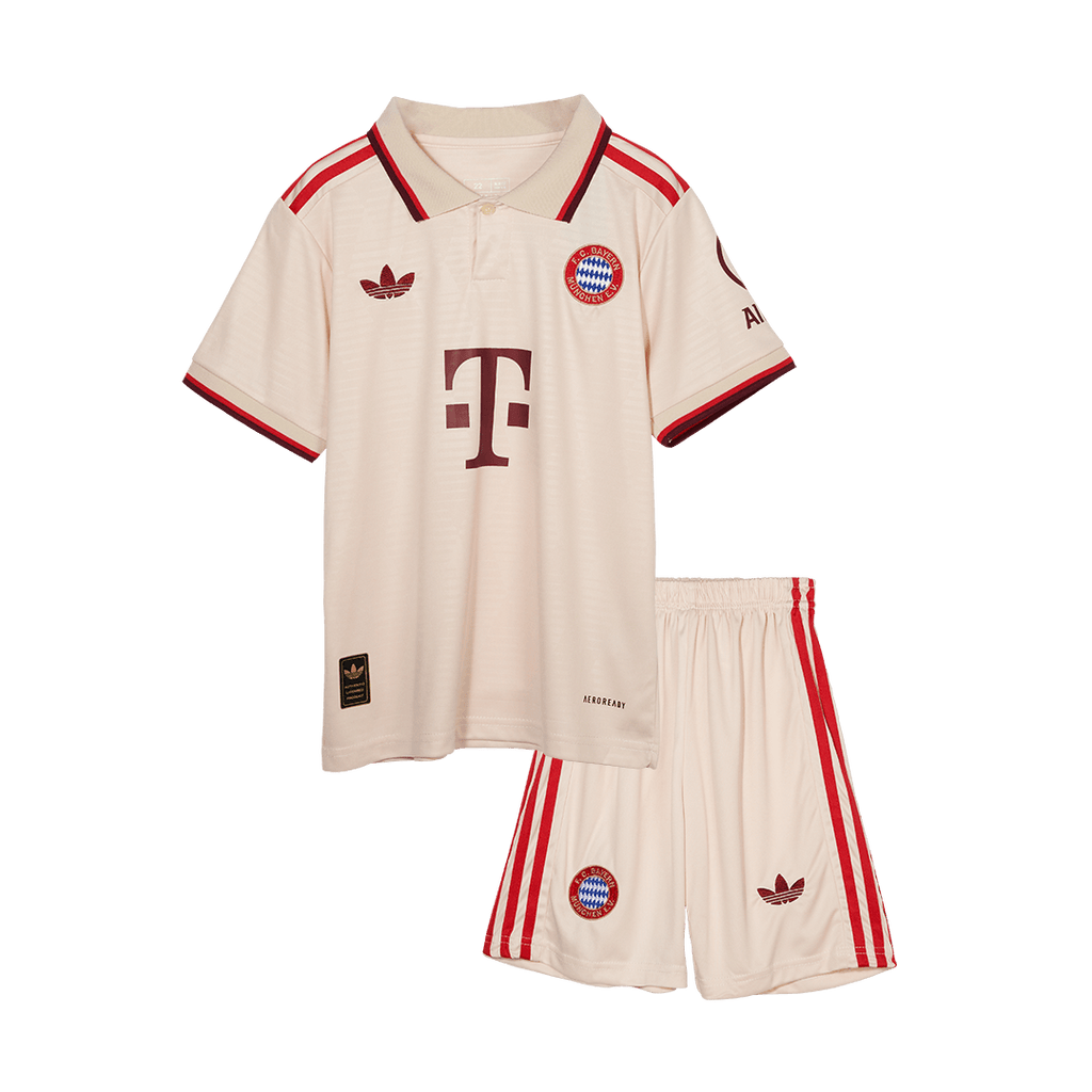 Maillot de football Bayern Munich Third Extérieur Enfant (Maillot + Short) 2024/25 - UCL