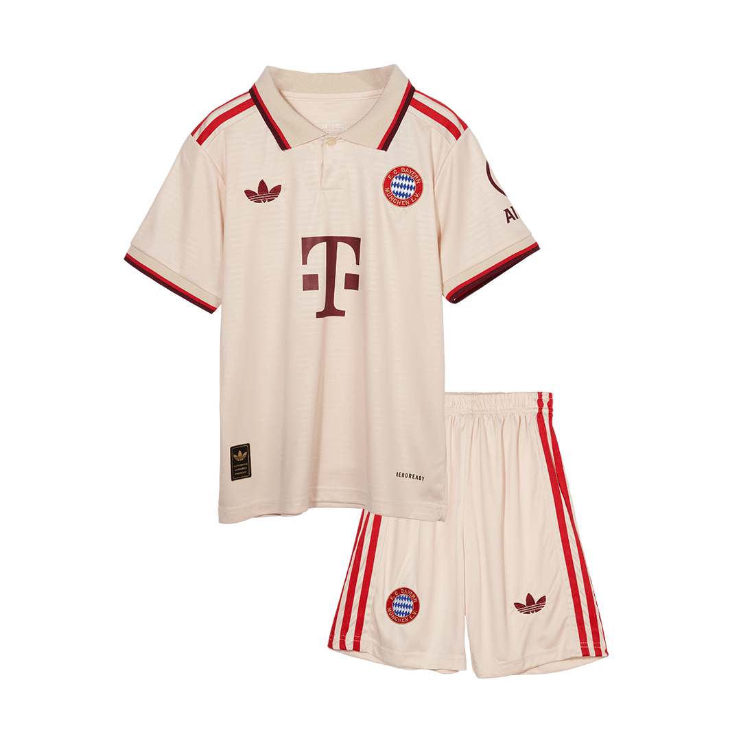 Maillot de football Bayern Munich Third Extérieur Enfant (Maillot + Short) 2024/25 - UCL