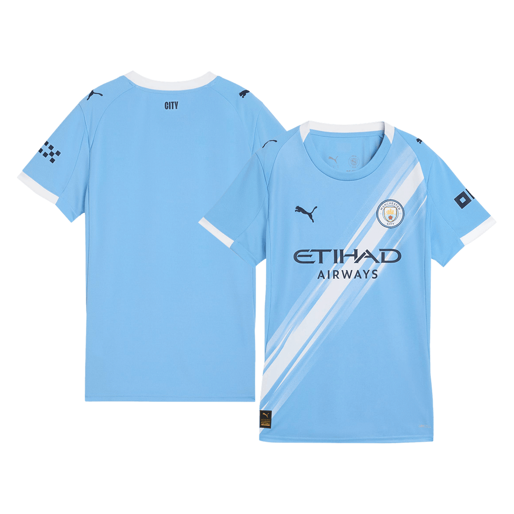 Soccer Kits Women's Manchester City Home Soccer Jersey 2025/26 Blue