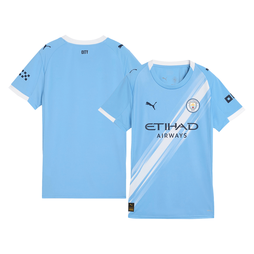 Soccer Kits Women's Manchester City Home Soccer Jersey 2025/26 Blue