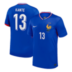 Maillot de foot domicile France KANTE #13 Euro 2024 
