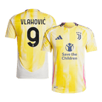Soccer Kits Authentic  VLAHOVIĆ  #9 Juventus Away Soccer Jersey 2024/25 - Save The Children Sponsor