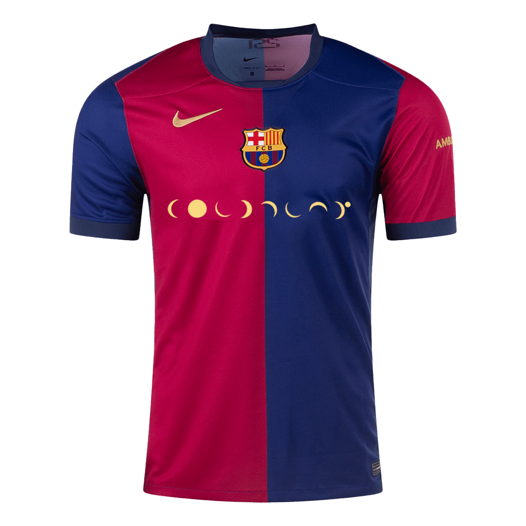 Soccer Kits Barcelona Home Soccer Jersey 2024/25 - COLDPLAY
