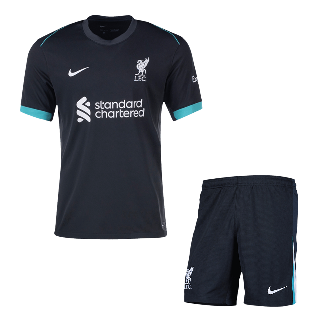 Maillot de football extérieur Liverpool (maillot + short) 2024/25