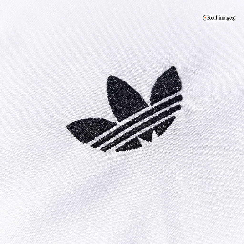 Camiseta de fútbol infantil del 125.º aniversario de Alemania (camiseta y pantalón corto) 2025, color blanco