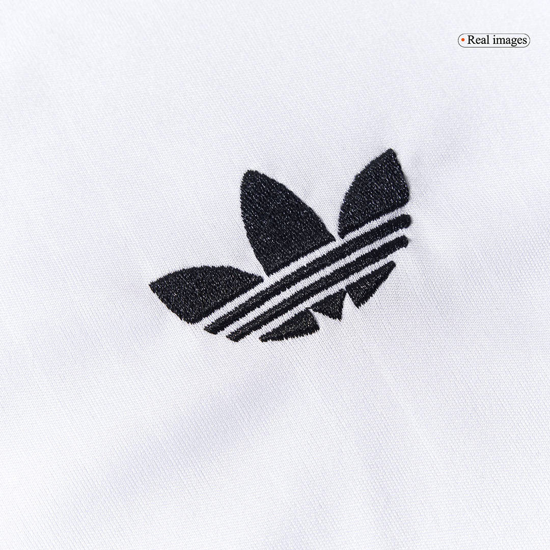 Camiseta de fútbol infantil del 125.º aniversario de Alemania (camiseta y pantalón corto) 2025, color blanco