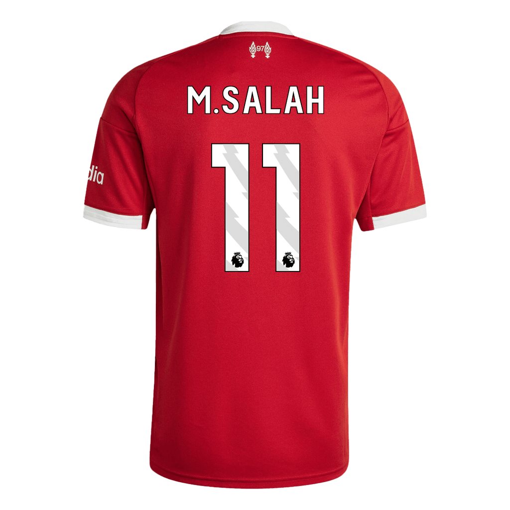 Maillot de football M.SALAH #11 Liverpool Domicile 2025/26 Rouge