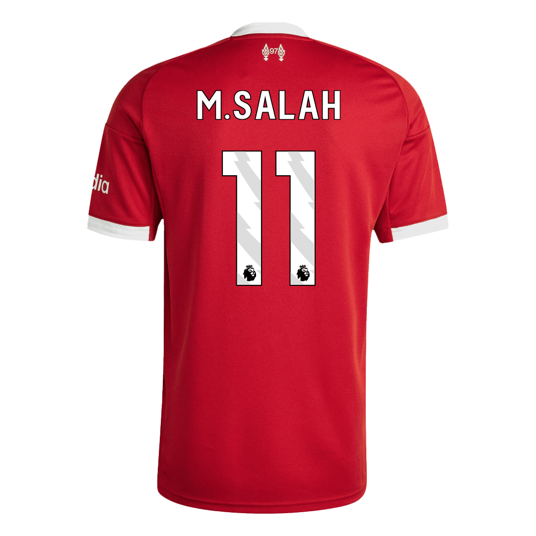 Maillot de football M.SALAH #11 Liverpool Domicile 2025/26 Rouge